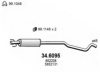OPEL 24423014 Middle Silencer